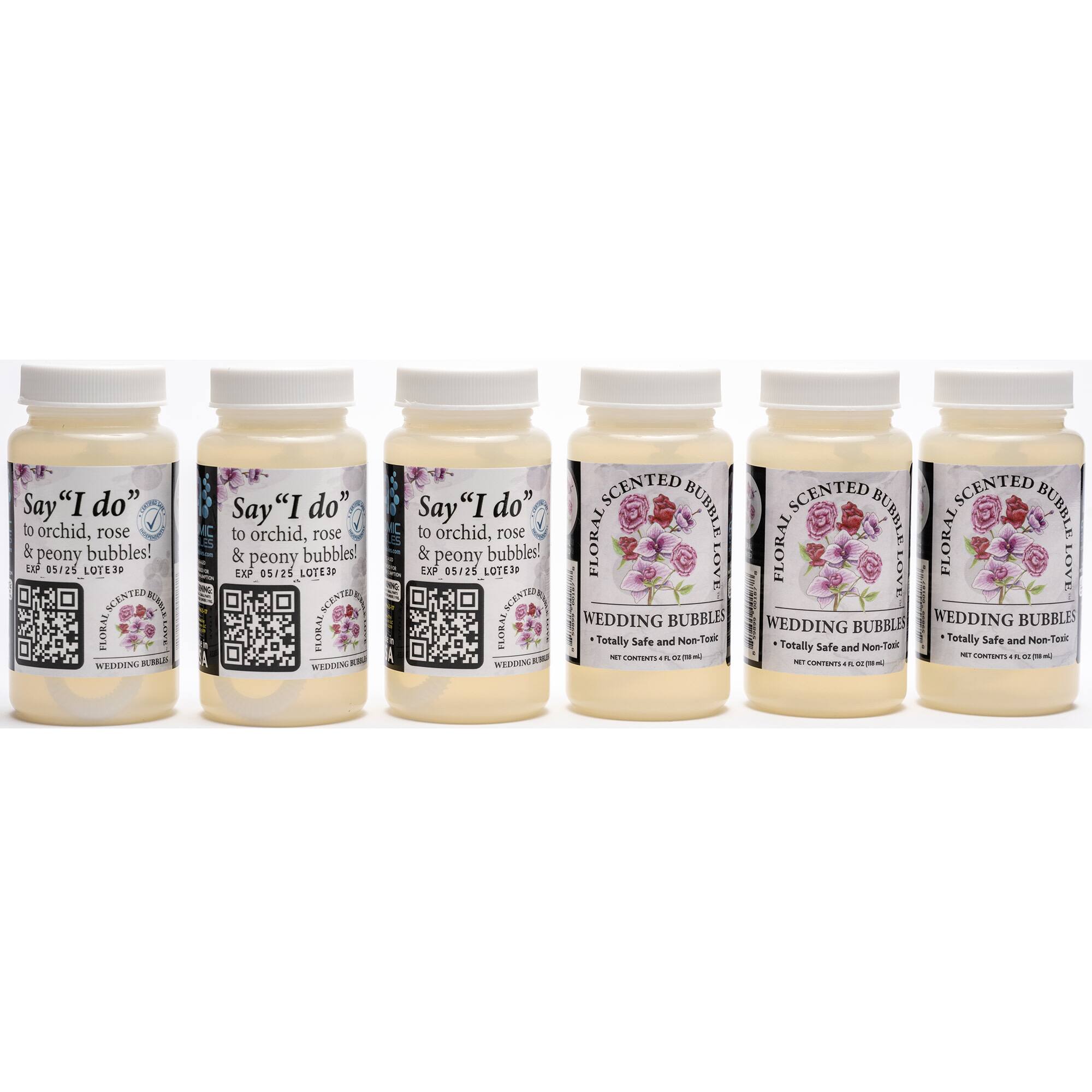 Atomic Bubbles 4oz. Bubble Love Floral Scented Bubbles